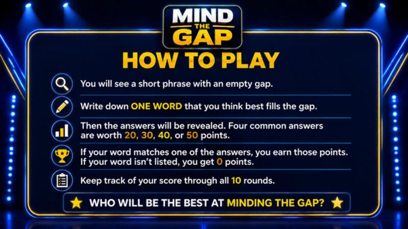Mind the Gap 2
